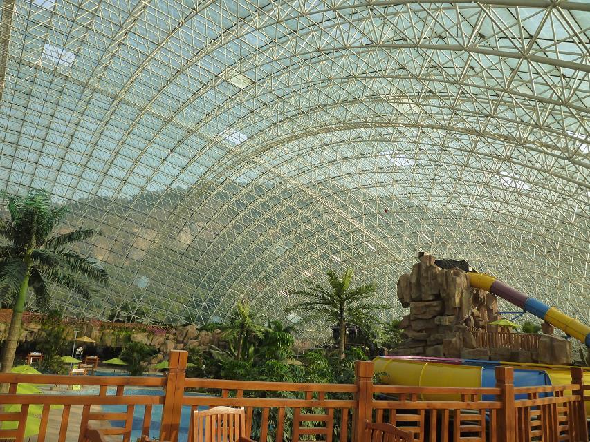 来宾游乐场网架